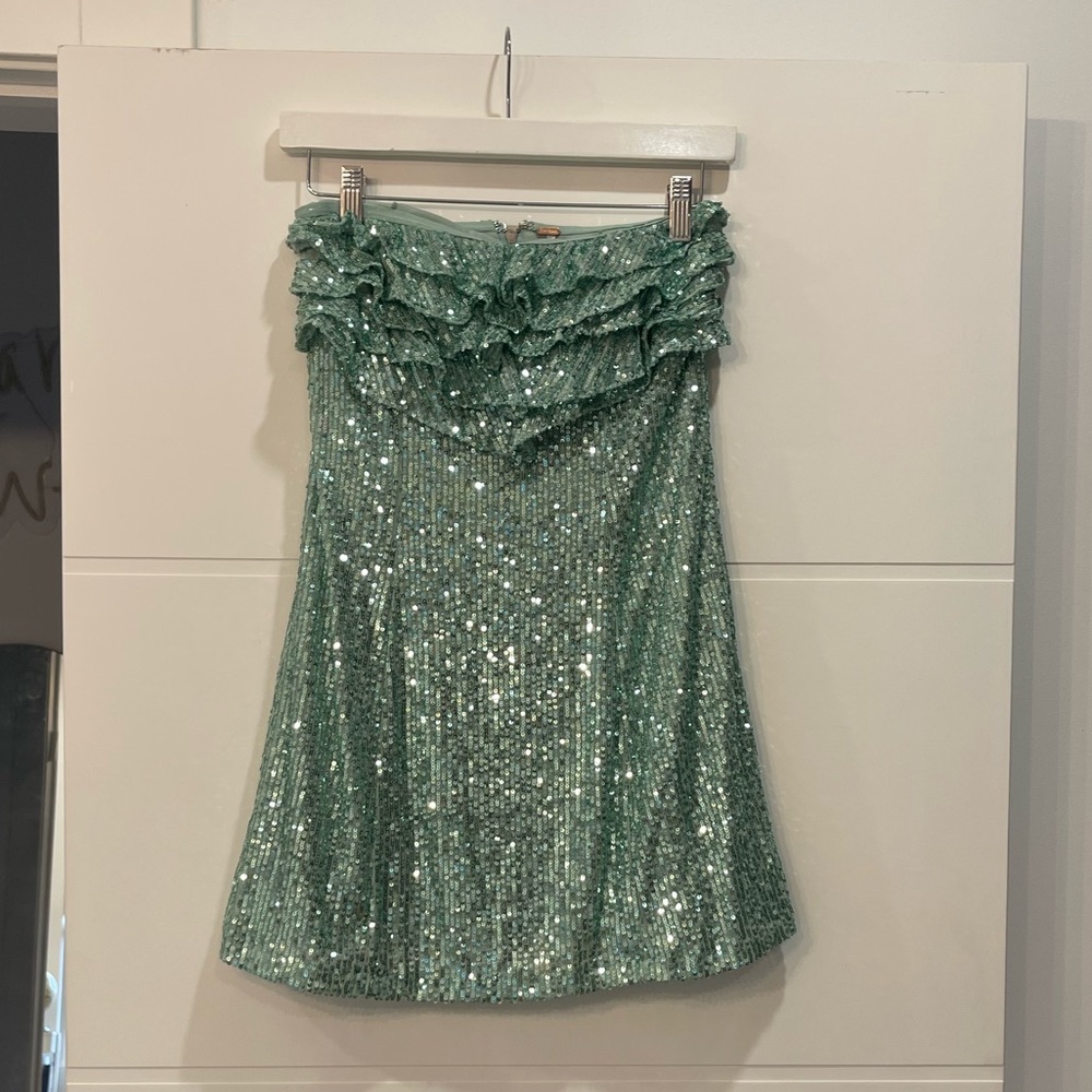 FREE PEOPLE FRIDA RUFFLE DRESS BNWT - Picture 5 of 5